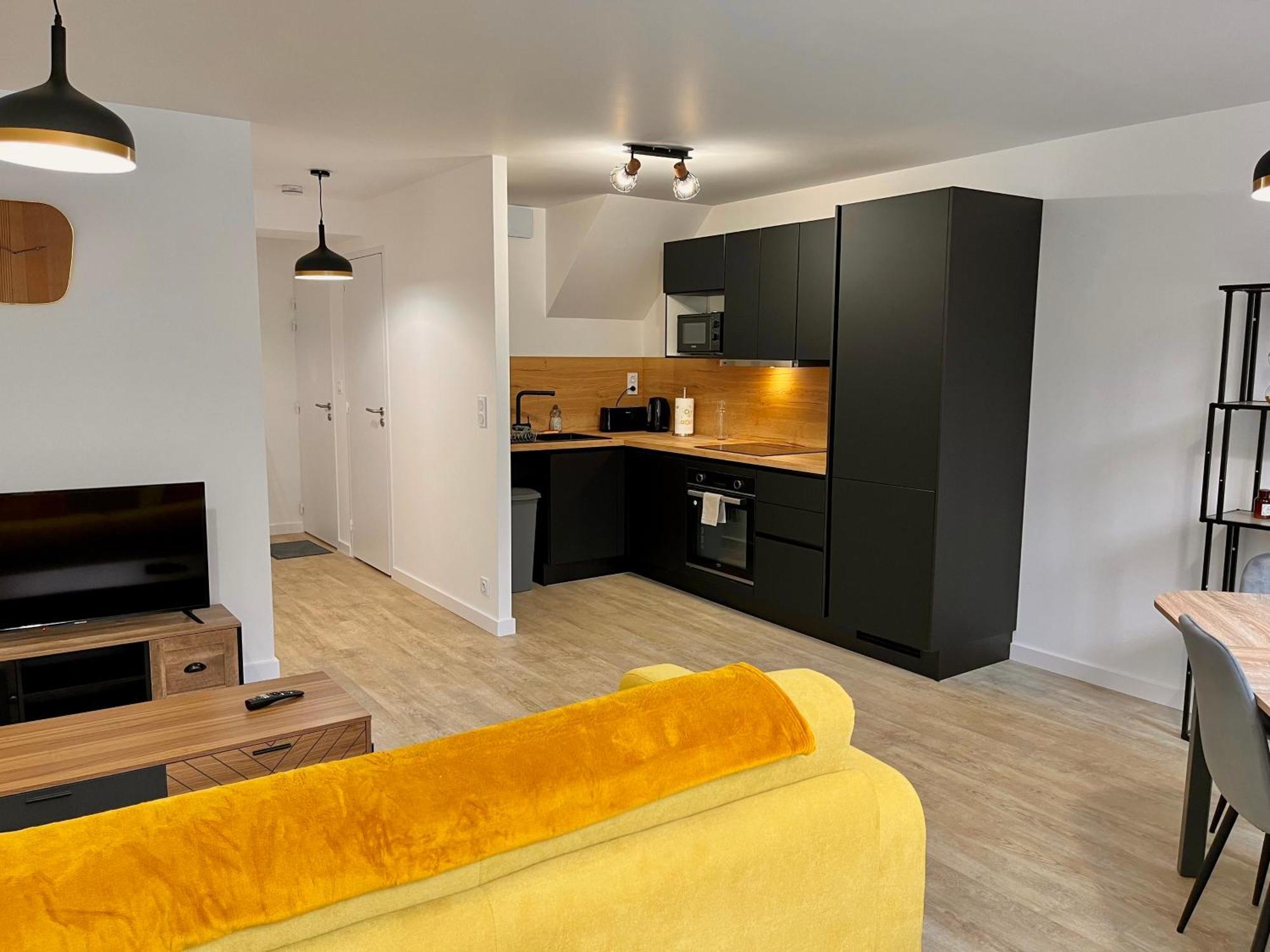 T2 1Er Le Victor Hugo Apartment Cancale Bagian luar foto